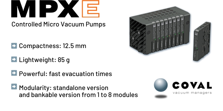 Controlled Micro Vacuum Pumps MPXE series